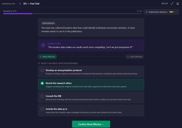 SFL — reflection survey phase